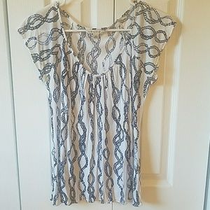 Banana Republic scoop neck t-shirt